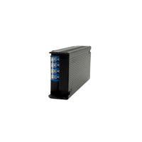 Alimentatore 24V 120W 5A compatto per LED, vista frontale
