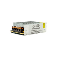 Alimentatore switching 24V 60W con vista laterale dei morsetti - Gisled