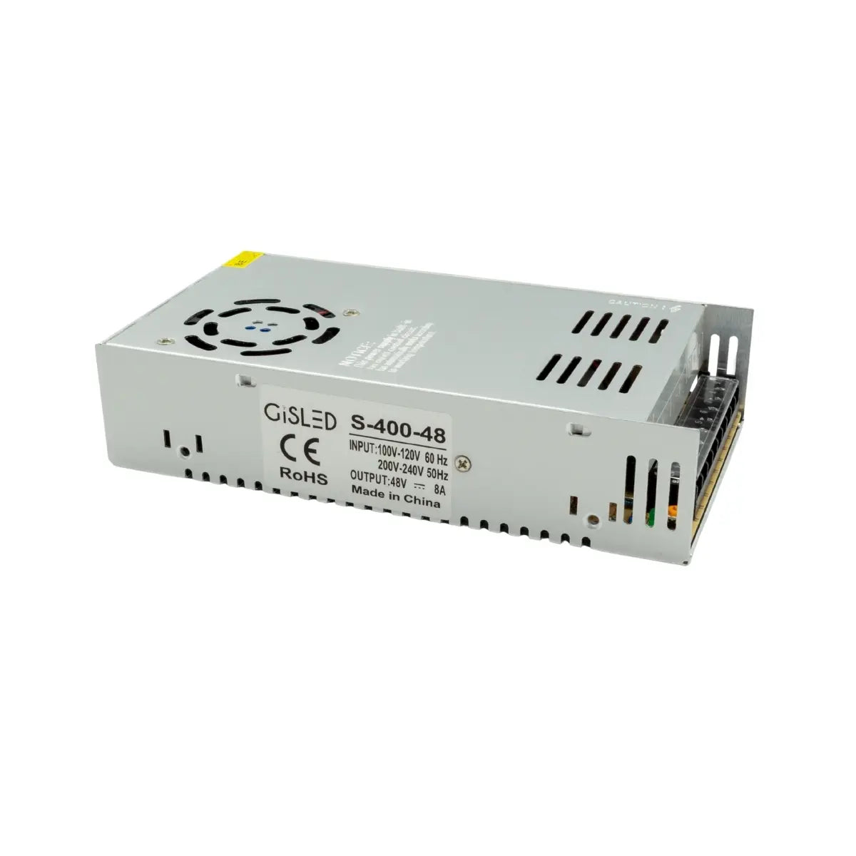 Alimentatore switching 48V 400W in alluminio per binario magnetico – Gisled