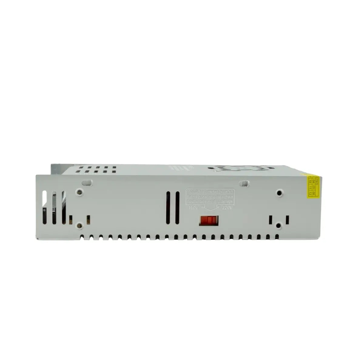 Alimentatore switching 48V 400W in alluminio per binario magnetico vista laterale – Gisled