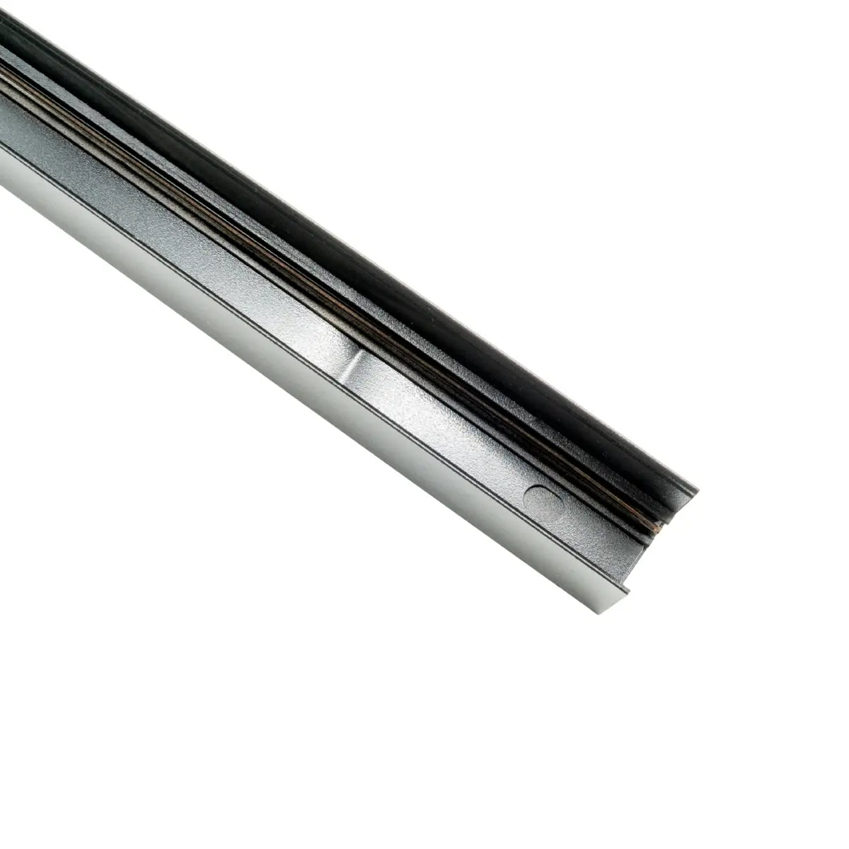 Binario magnetico 48V nero in alluminio per installazione a soffitto o parete – Gisled dettaglio