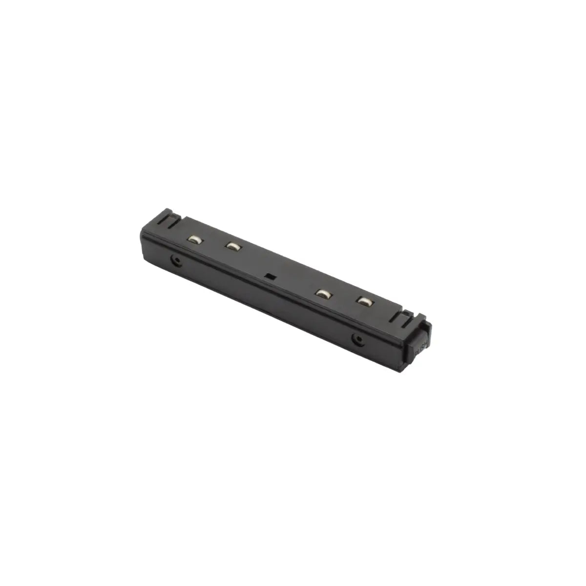 Connettore di alimentazione per binario magnetico 48V nero in alluminio