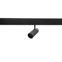 Faretto LED per binario magnetico 12W 3CCT Smart, colore nero