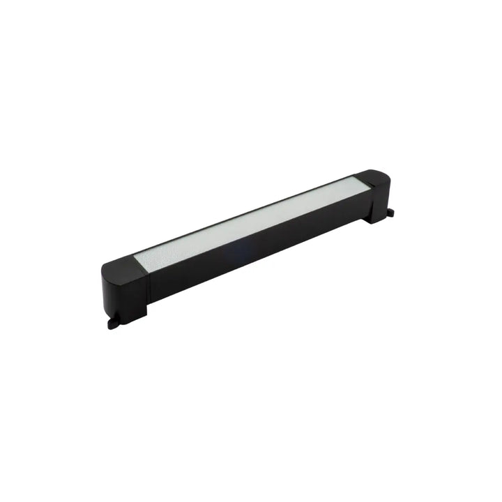 Faretto LED nero orientabile da 20W per montaggio su binario monofase