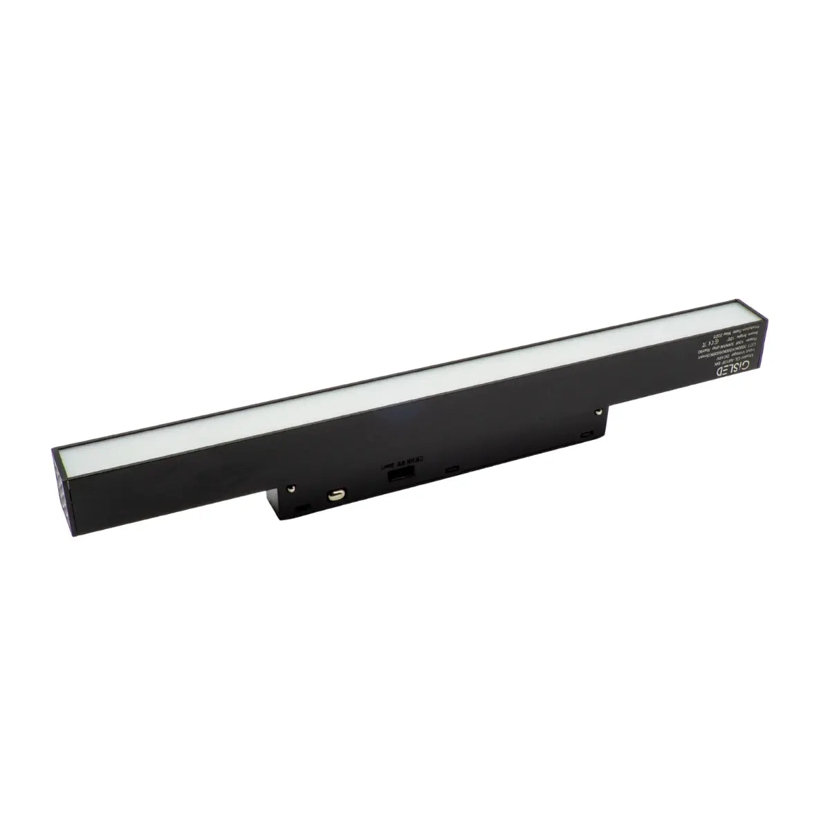 Faretto LED per binario magnetico 10W 3CCT Smart, colore nero, angolo di apertura 120°, ideale per illuminazione generale e ambientale