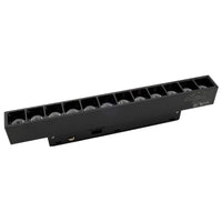 Faretto lineare LED Smart per binario magnetico 12W nero con luce regolabile 3CCT – Gisled