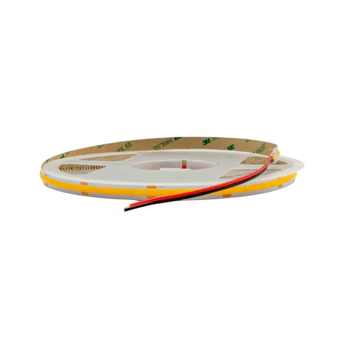 Striscia LED COB 14W 3000K 24V dettaglio luce calda continua Gisled