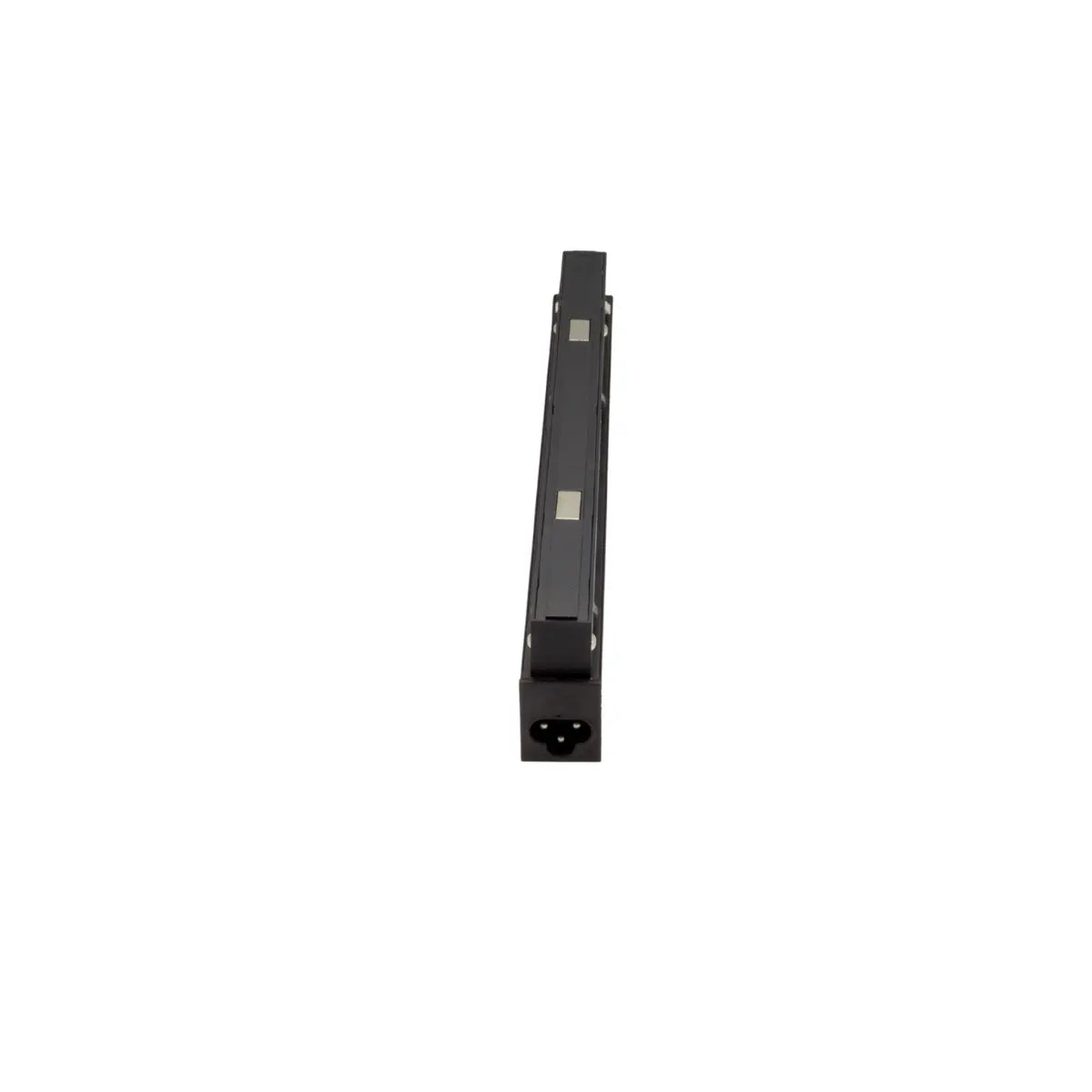Trasformatore per binario magnetico 48V 200W nero vista lato contatti