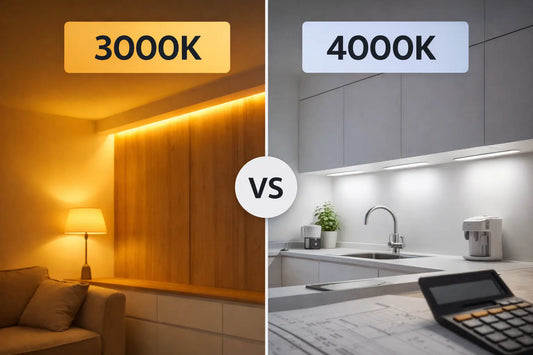 Temperatura colore: 3000K vs 4000K – quale scegliere per l’illuminazione
