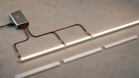 Come evitare la caduta di tensione nelle strisce LED