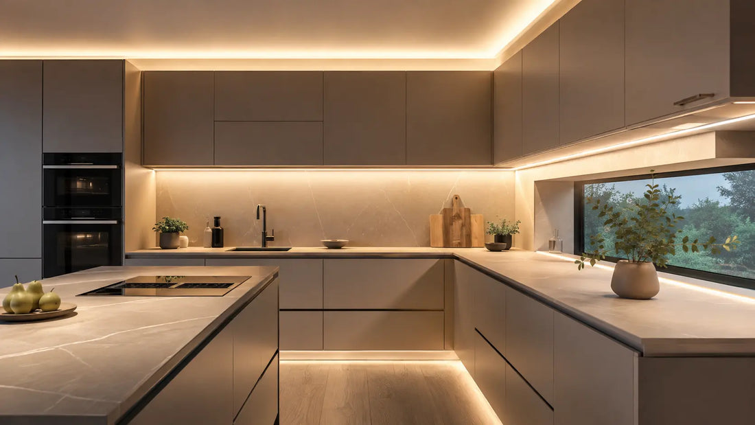 Come illuminare la cucina con le strisce LED