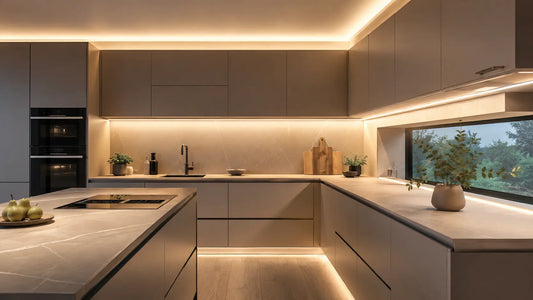 Come illuminare la cucina con le strisce LED