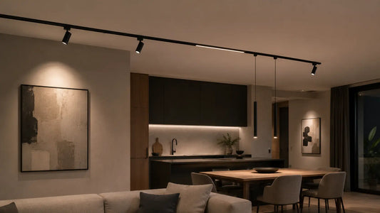 Faretti, moduli lineari o sospensioni? Come scegliere i moduli per il binario magnetico 48V