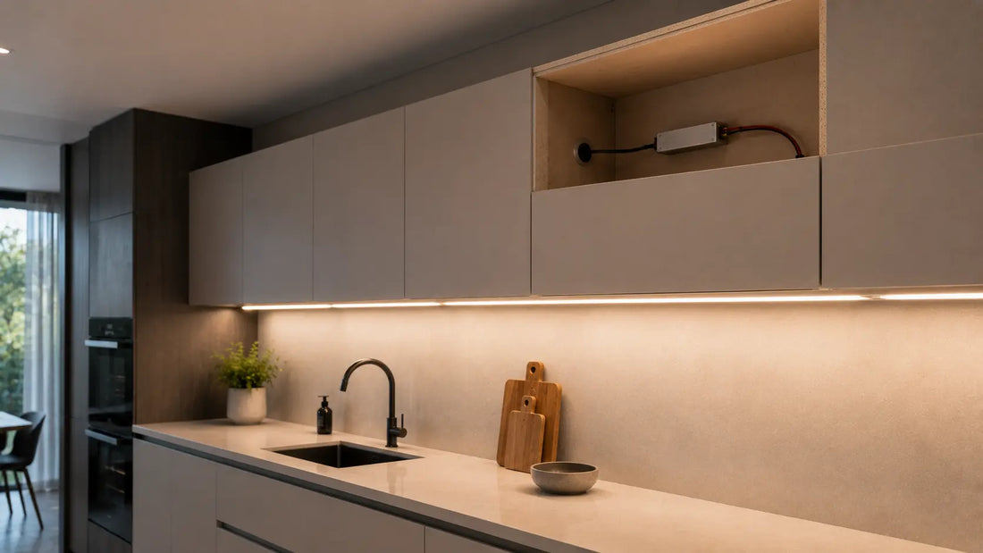 Dove posizionare l’alimentatore delle strisce LED