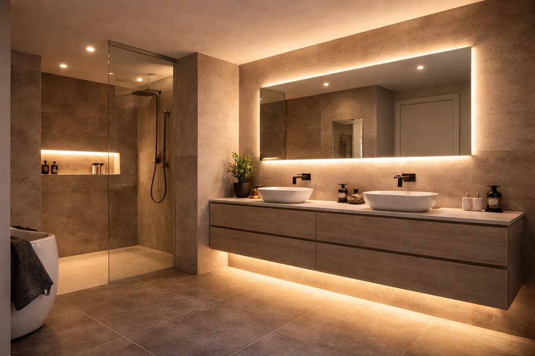 Illuminazione bagno: guida completa tra sicurezza e design