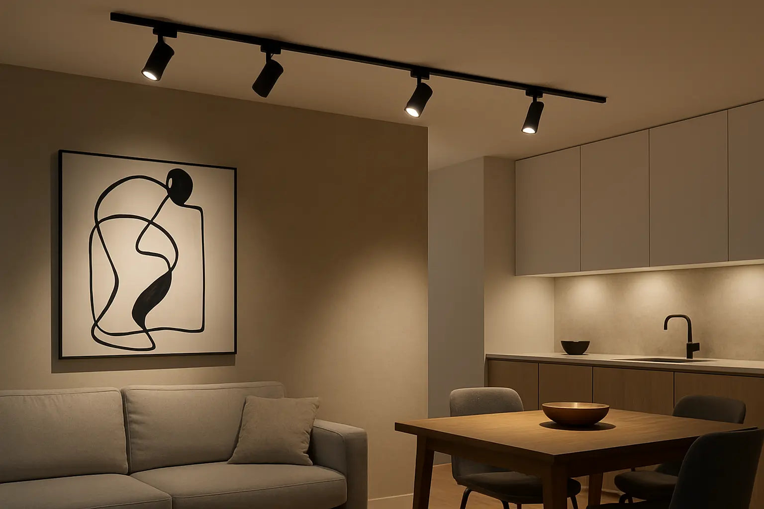 Illuminazione Moderna: Tutti i Vantaggi delle Lampade LED a Binario per Interni