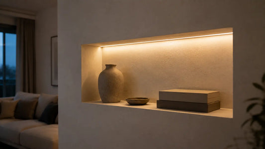 Come illuminare una nicchia con strisce LED