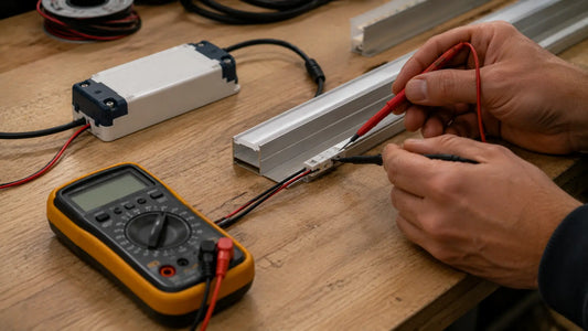 Striscia LED non si accende: cause e controlli