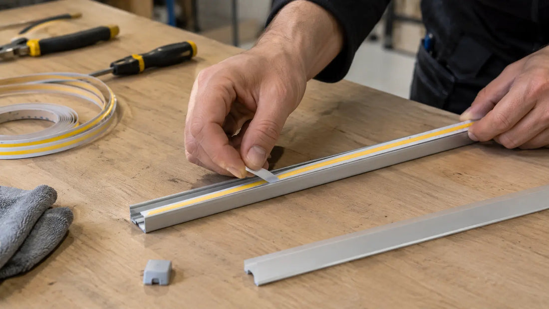 Come evitare che una striscia LED si stacchi