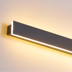 Lampada LED da parete per esterno 150 cm con luce regolabile 3CCT