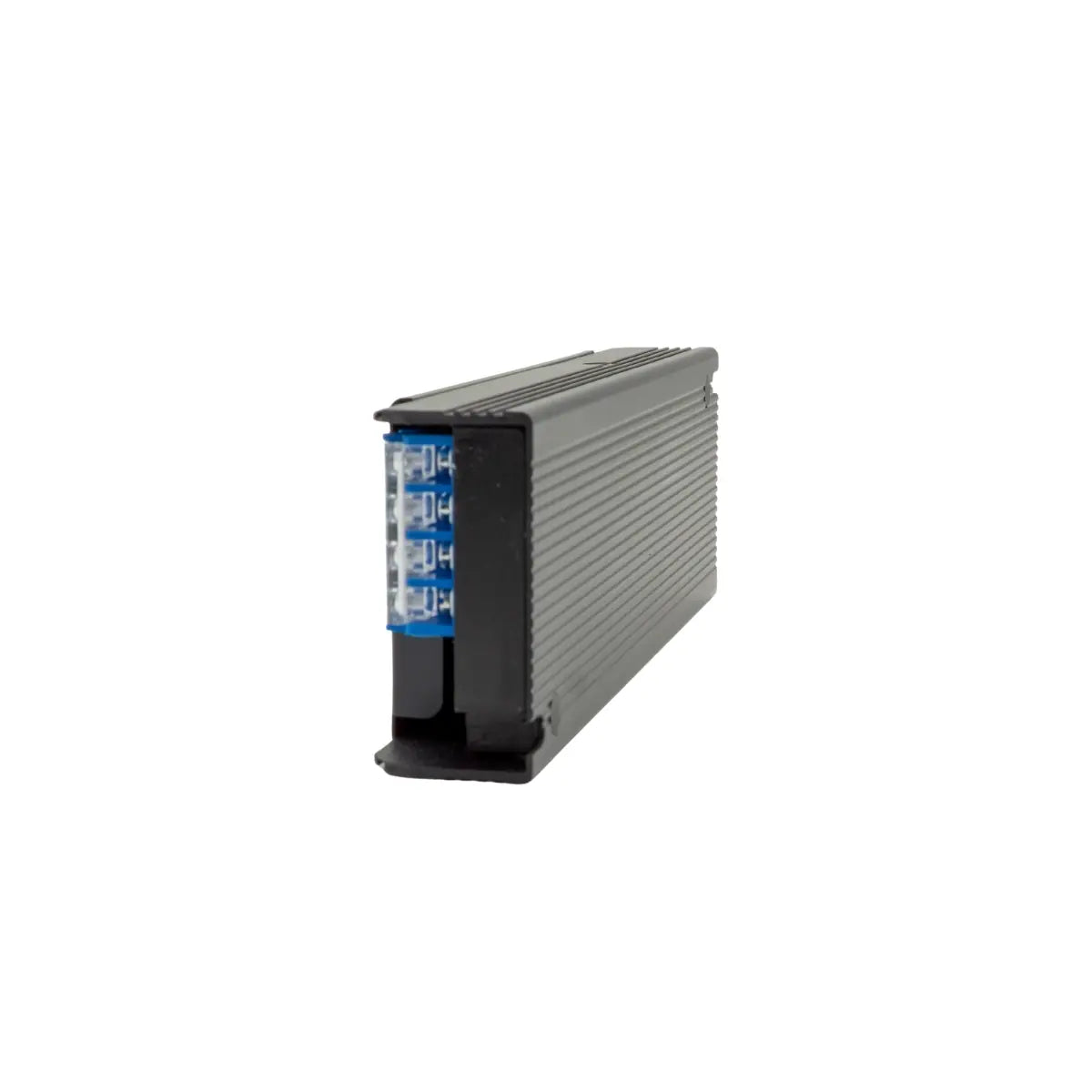 Alimentatore 12V 200W 16,6A Gisled dettaglio del design in alluminio