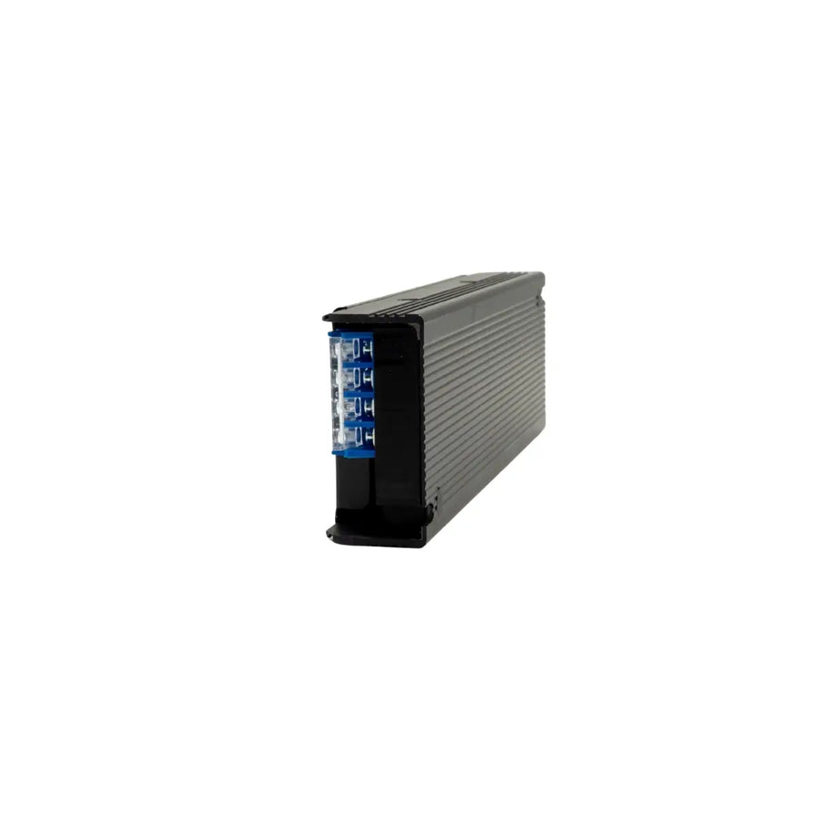 Alimentatore 24V 300W 12,5A Gisled con dettagli connessioni