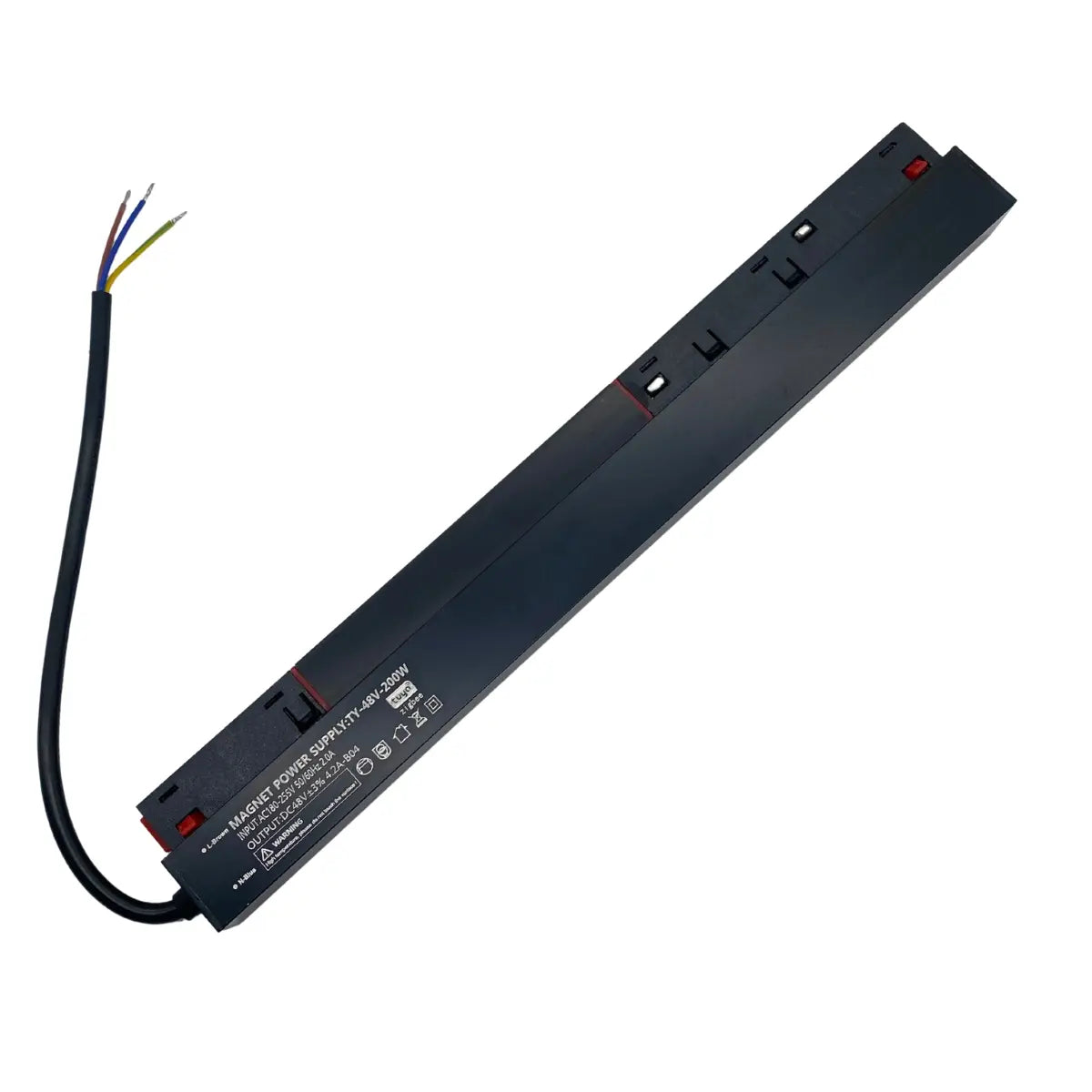Alimentatore Smart 200W 48V ZigBee per binario magnetico con controllo Tuya Smart dimmerabile