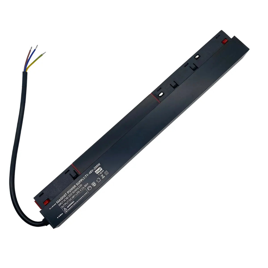 Alimentatore Smart 200W 48V ZigBee per binario magnetico con controllo Tuya Smart dimmerabile