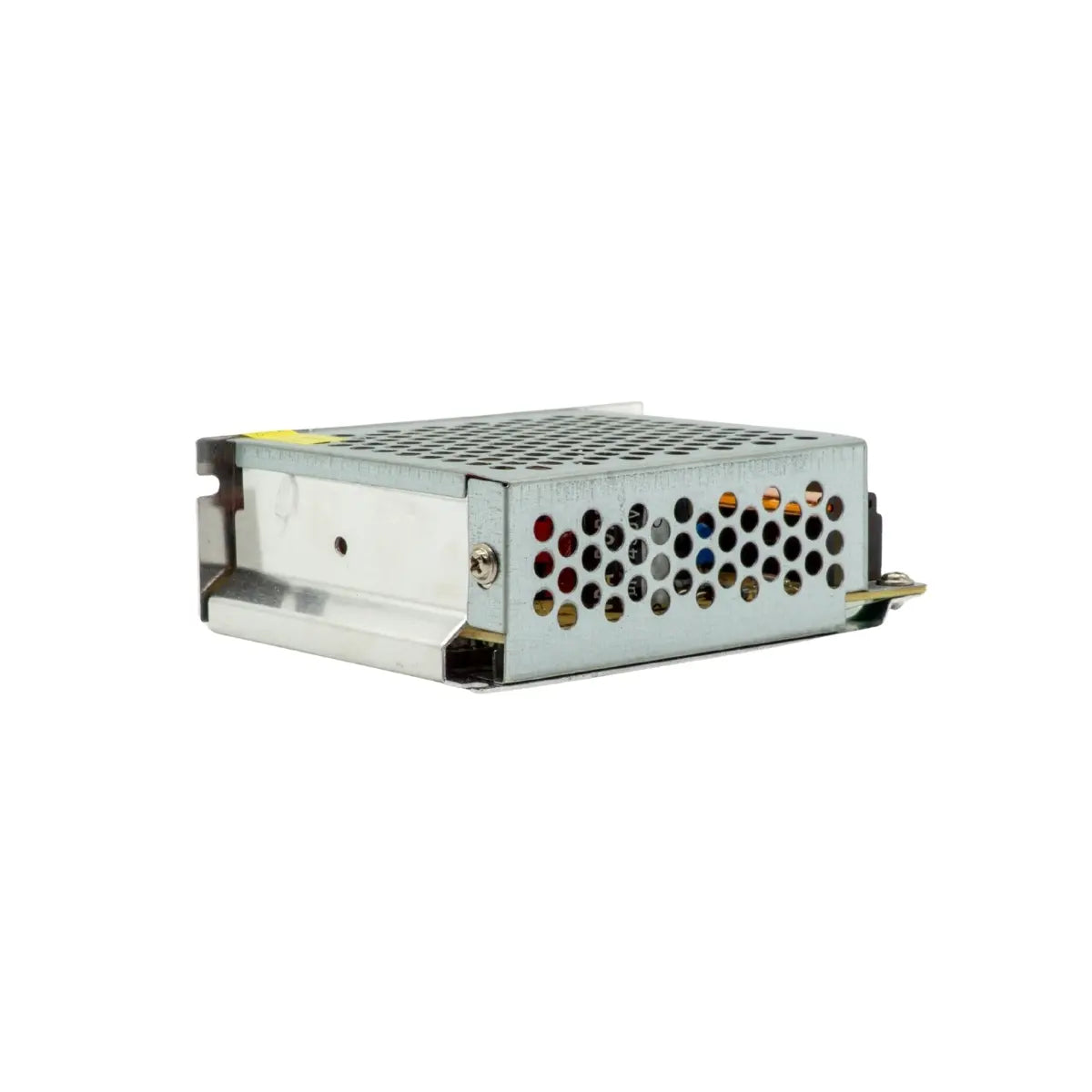 Alimentatore switching 24V 60W vista frontale, struttura in alluminio - Gisled