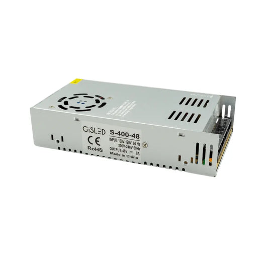 Alimentatore switching 48V 400W in alluminio per binario magnetico – Gisled