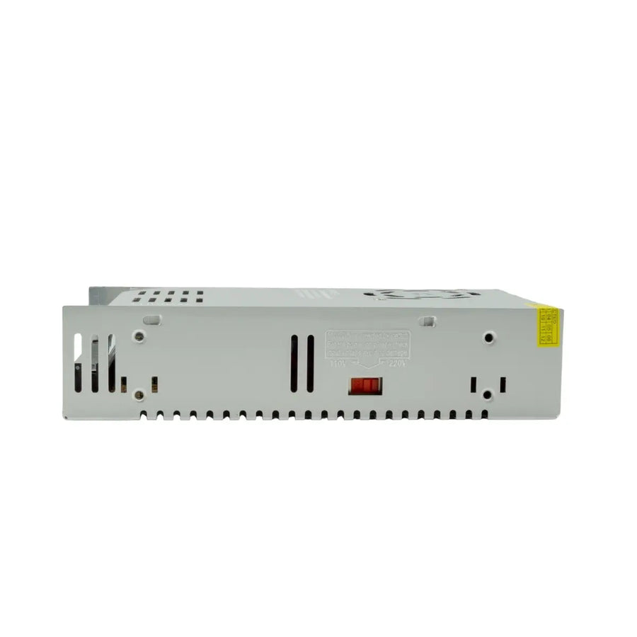 Alimentatore switching 48V 400W in alluminio per binario magnetico vista laterale – Gisled