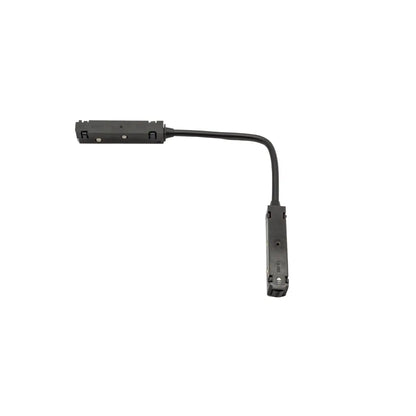 Connettore angolare nero per binario magnetico 48V a 90 gradi