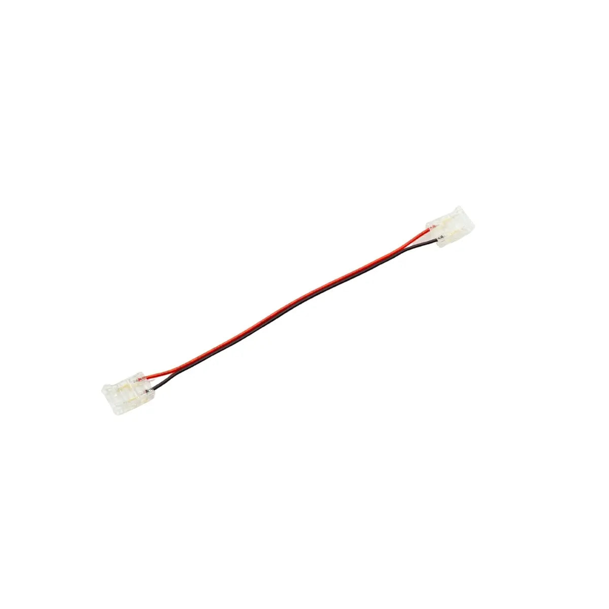 Dettaglio del connettore COB per strisce LED 10mm 2 PIN con cavo da 15cm