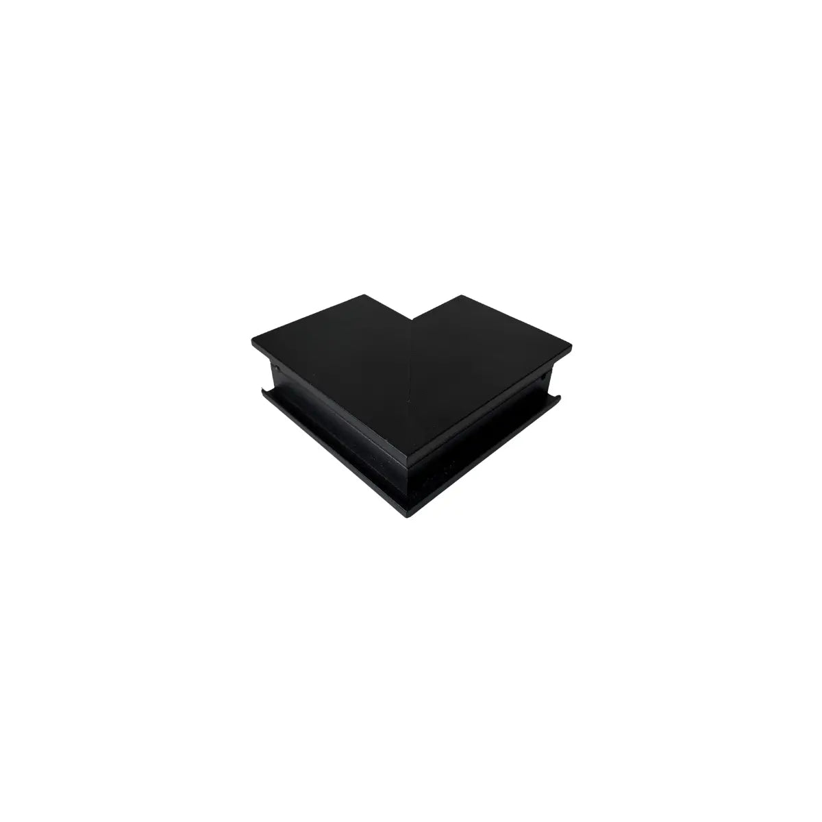 Connettore a L verticale 90° per binario magnetico a superficie 