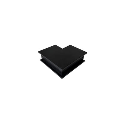 Connettore a L verticale 90° per binario magnetico a superficie 
