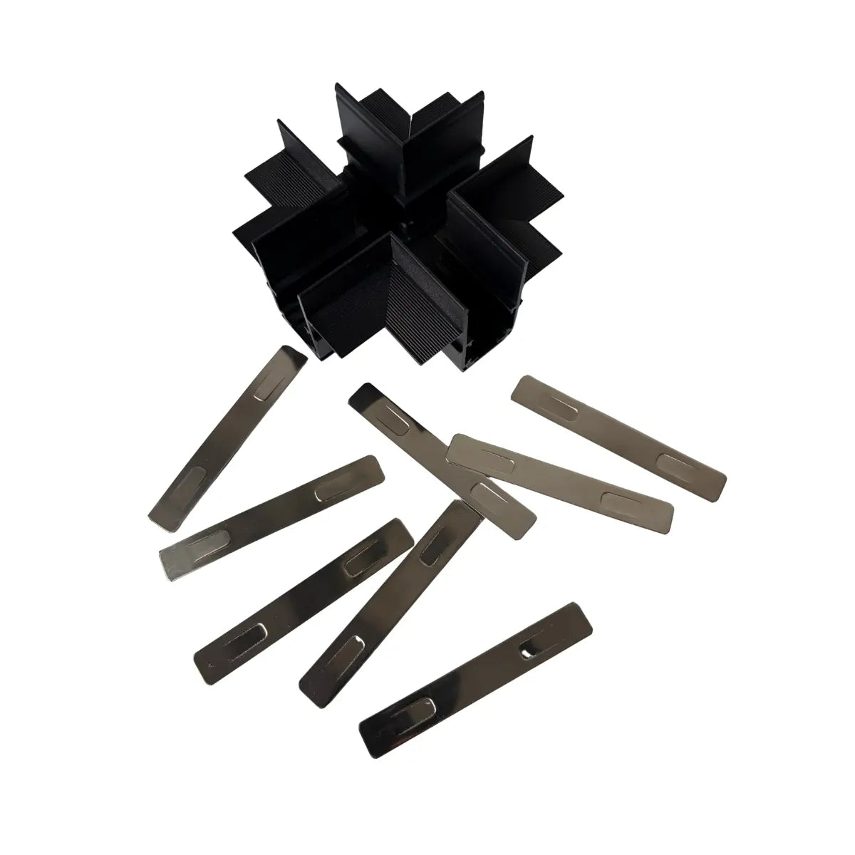 Connettore a X per binario magnetico da incasso 48V