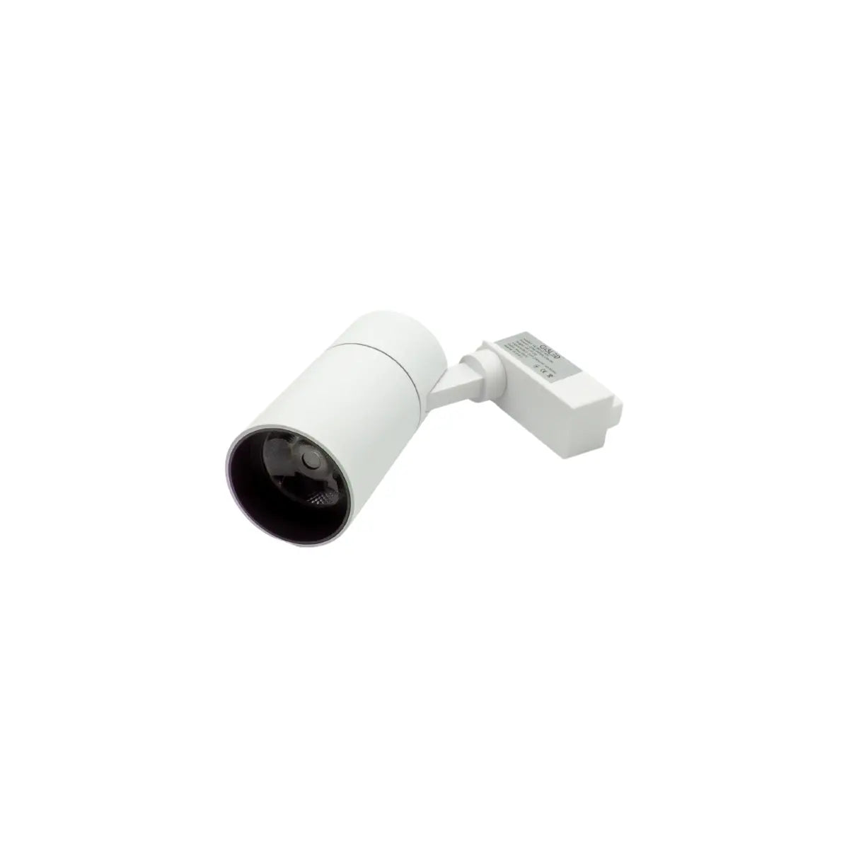 Faretto LED bianco a binario monofase 20W 4000K Gisled
