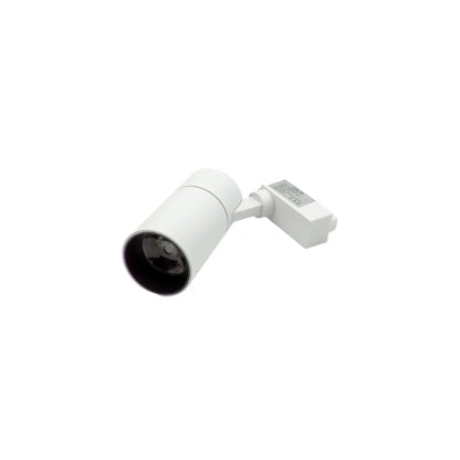 Faretto LED bianco a binario monofase 20W 4000K Gisled
