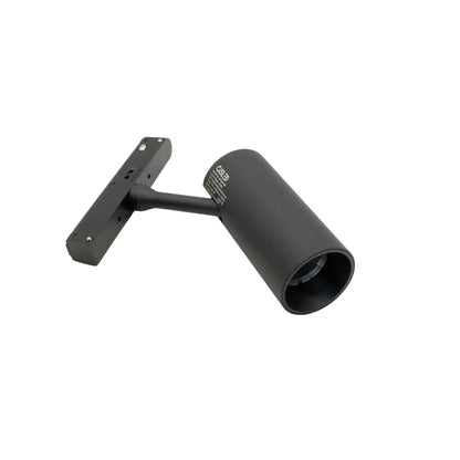 Faretto LED per binario magnetico 7W 3CCT Smart, colore nero, design moderno per illuminazione d'accento