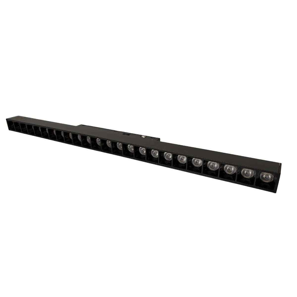 Faretto lineare LED 24W 3CCT Smart nero per binario magnetico 48V Gisled