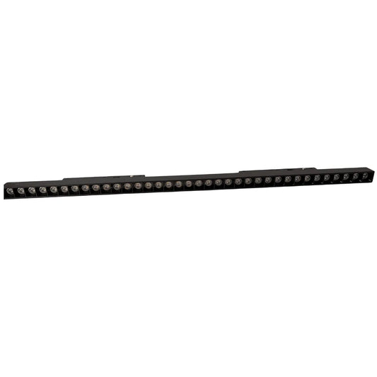Faretto lineare LED 36W 3CCT Smart nero per binario magnetico 48V Gisled