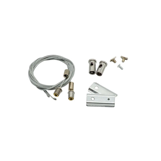 Kit sospensione per binario magnetico 48V in acciaio e alluminio