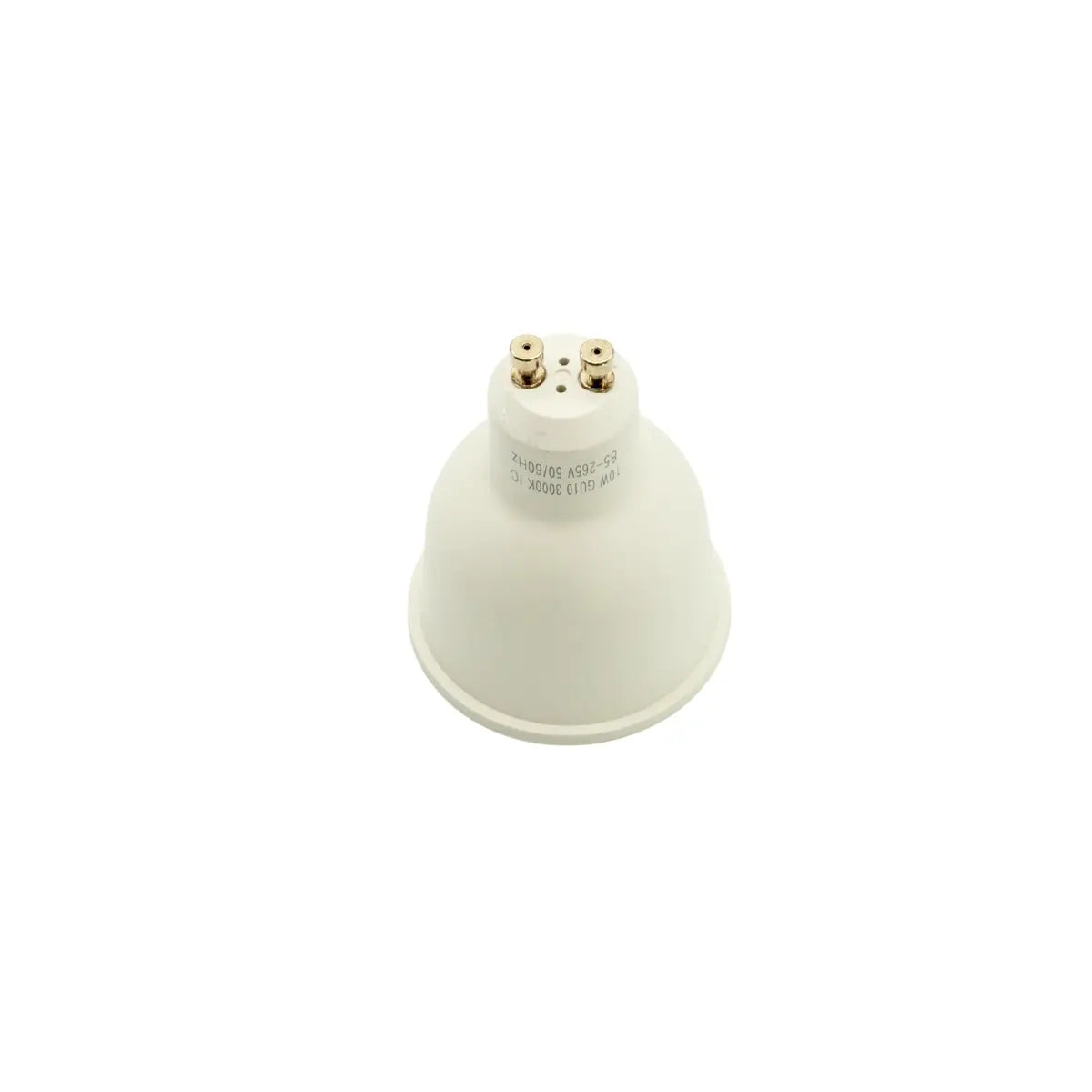 Lampadina LED GU10 10W luce calda 3000K Gisled vista contatti