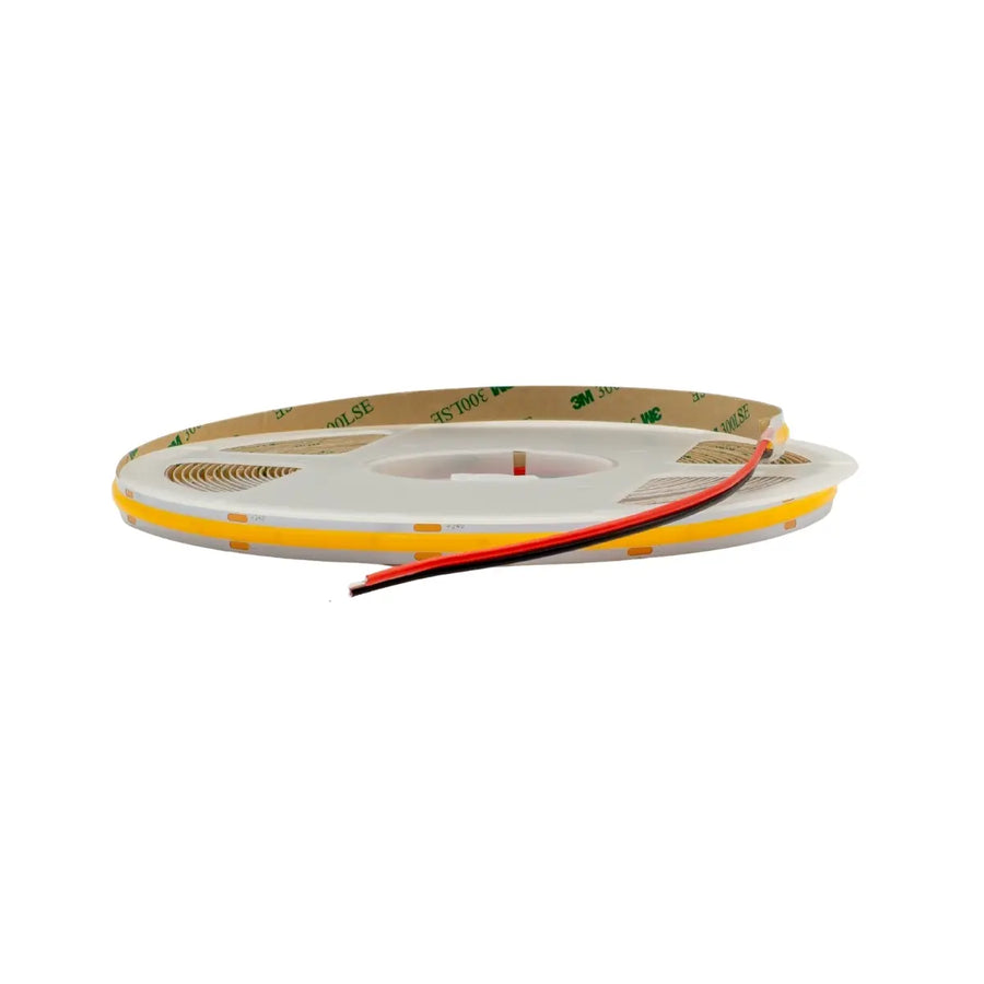 Striscia LED COB 14W 3000K 24V dettaglio luce calda continua Gisled