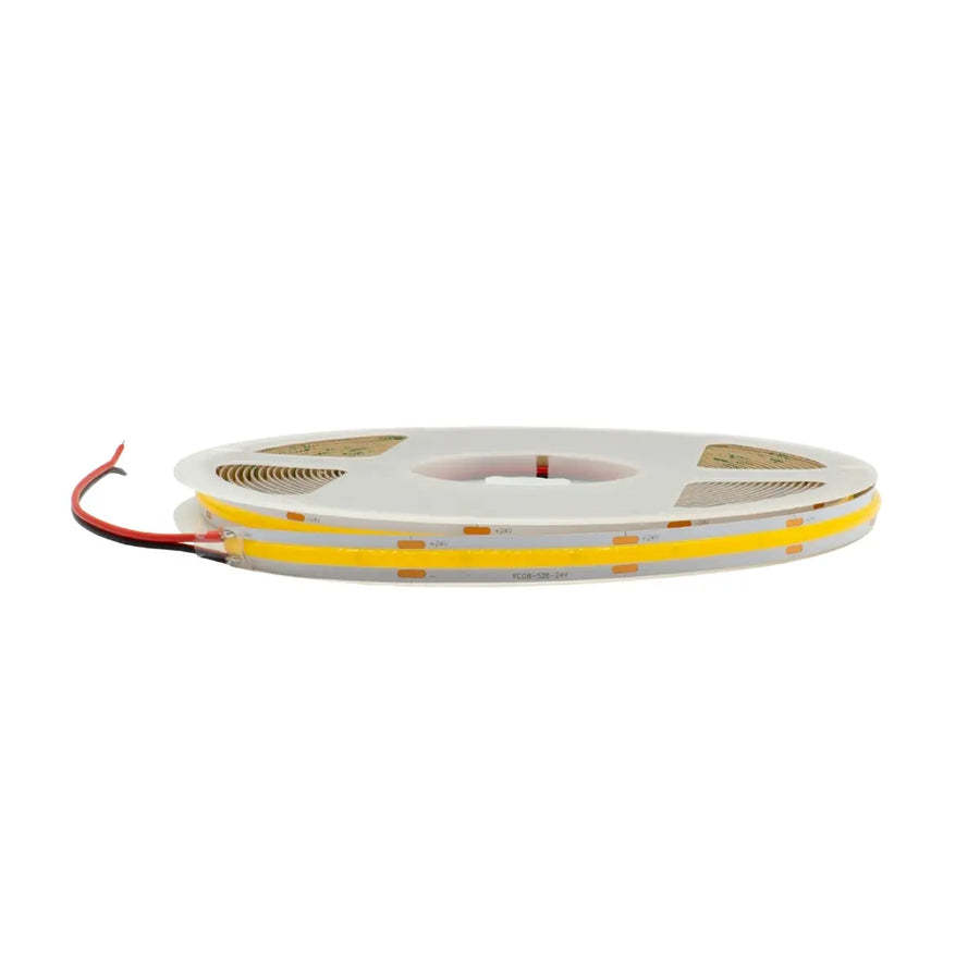Striscia LED COB 14W 4000K 24V su bobina, luce uniforme e CRI ≥90 - Gisled