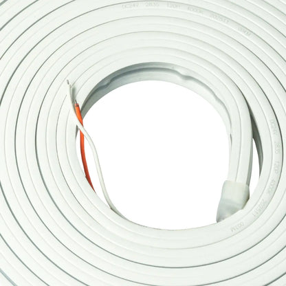 Striscia LED flessibile 24V IP67 10 metri in silicone puro, luce bianco naturale 4000K