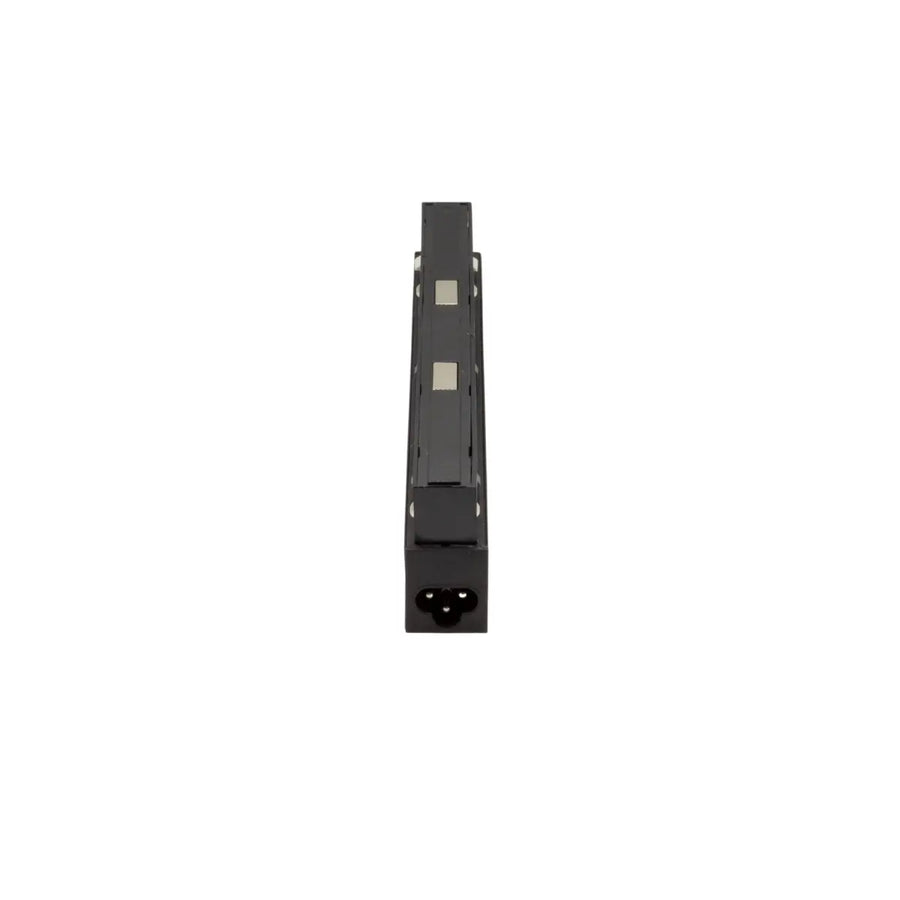 Trasformatore per binario magnetico 48V 100W nero vista contatti